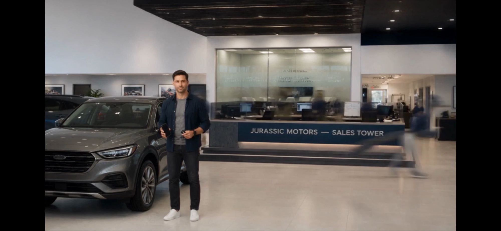 Jurassic Motors Sales Tower